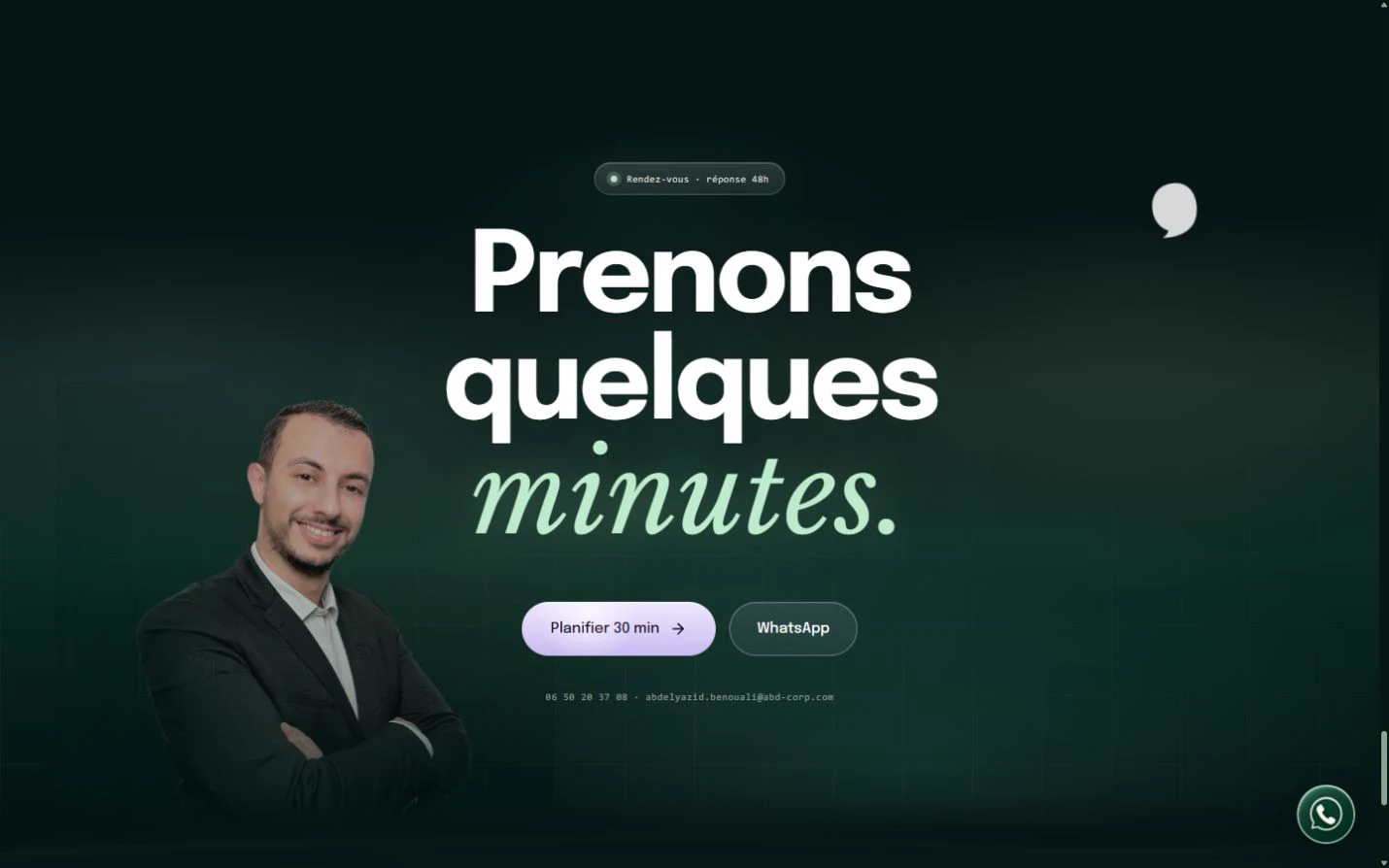 Une expertise, un interlocuteur.